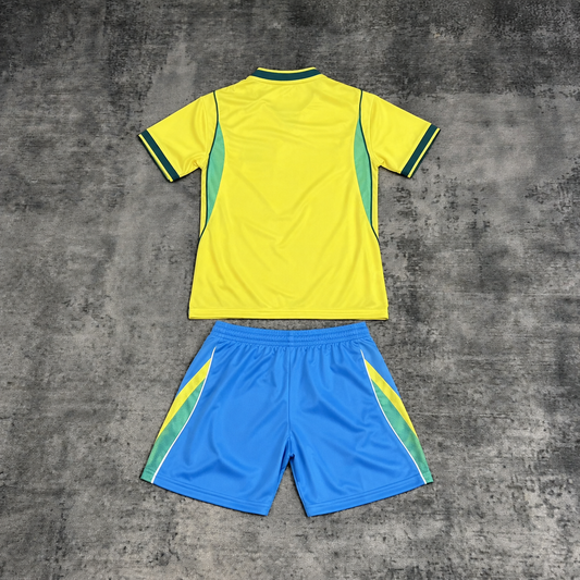 Kit Infantil Brasil Titular 26/27 Conjunto Unissex