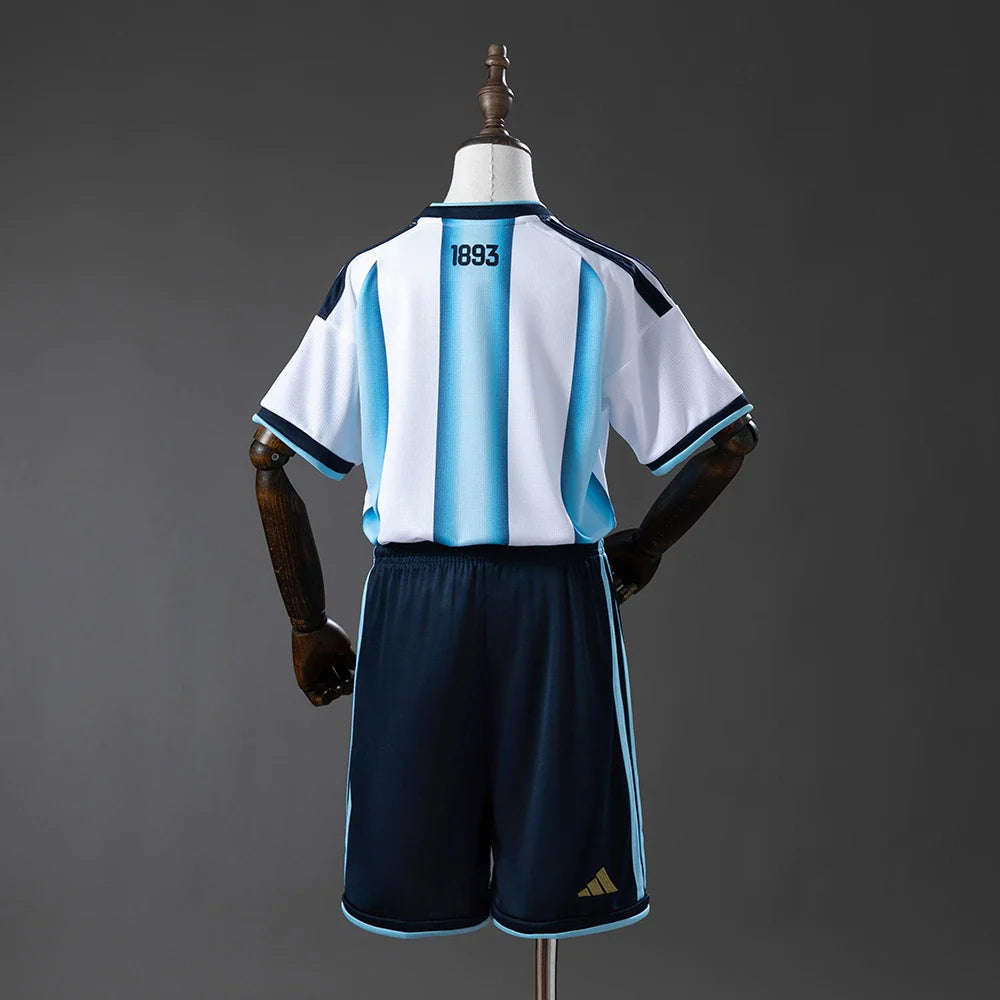 Kit Infantil Argentina 26/27 Conjunto Unissex
