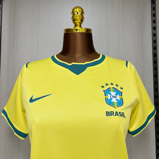 Camisa Seleçao Brasileira Titular 26/27 Torcedor Feminina