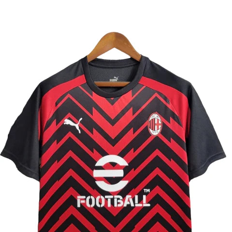 Camisa AC Milan 23/24 Pré Jogo