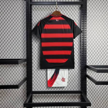 Kit Infantil Flamengo Titular 25/26 Conjunto Unissex