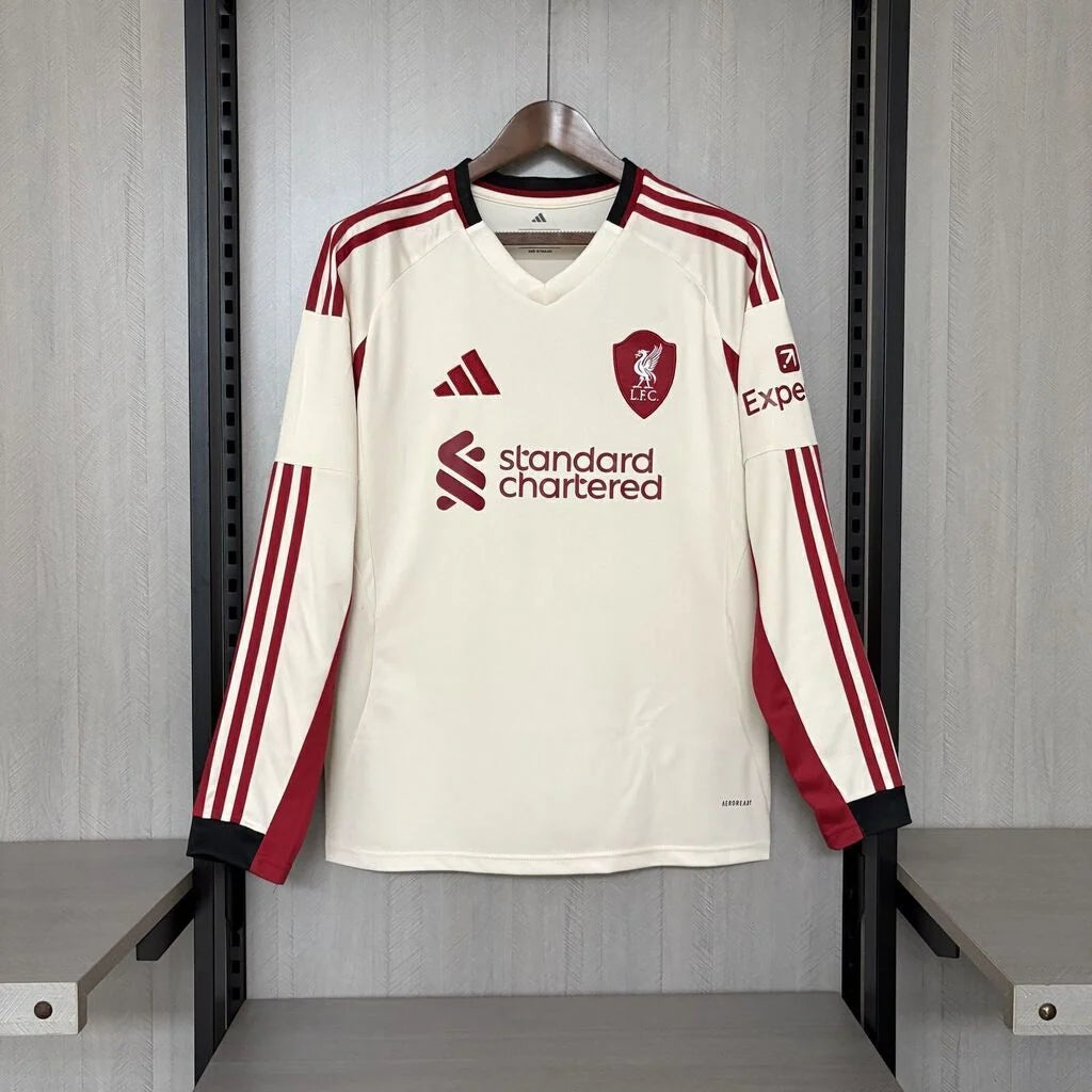 Camisa Manga Longa Liverpool Reserva 25/26