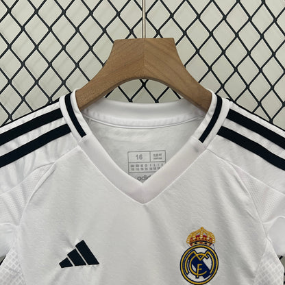 Kit Infantil Real Madrid 24/25 Conjunto Unissex