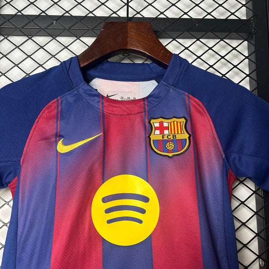 Kit Infantil Barcelona 25/26 Conjunto Unissex