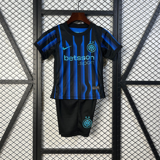 Kit Infantil Inter de Milão 25/26 Torcedor