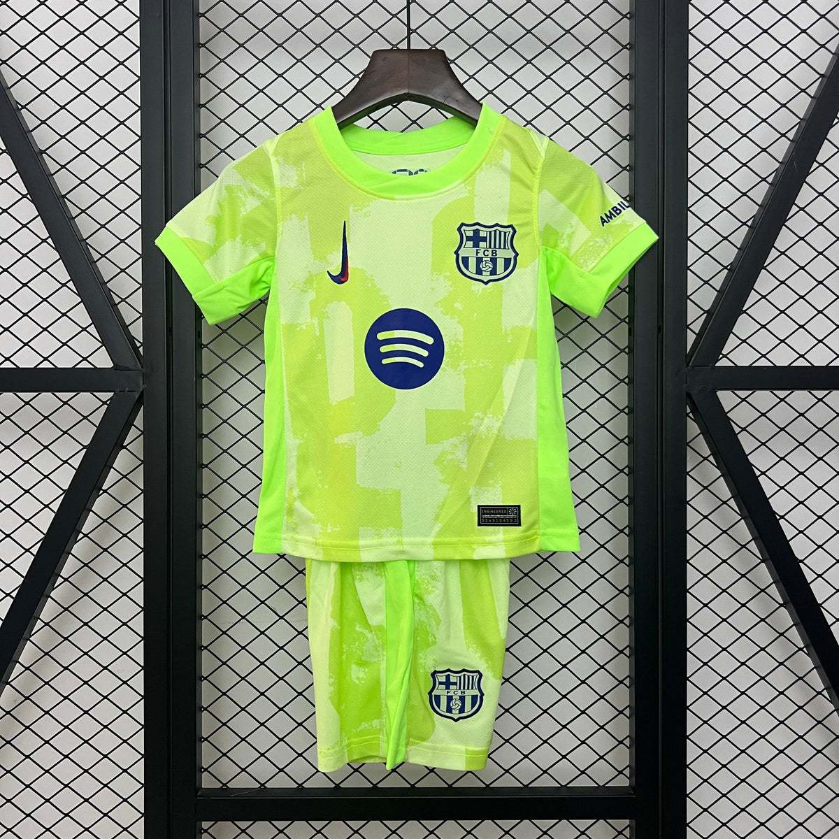 Kit Infantil Barcelona 24/25 Conjunto Unissex