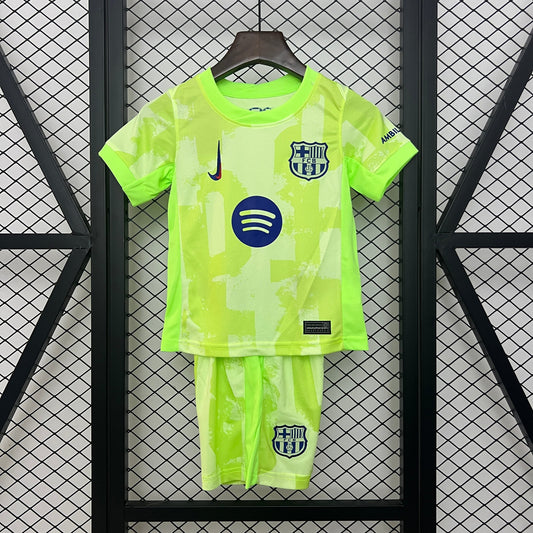 Kit Infantil Barcelona 24/25 Conjunto Unissex