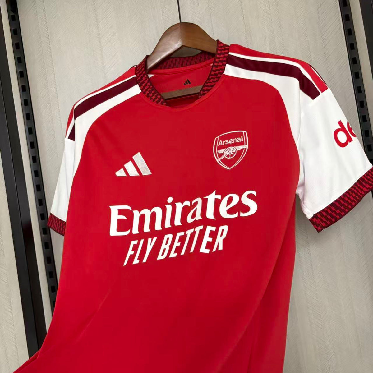 Camisa Arsenal Titular 26/27 Torcedor