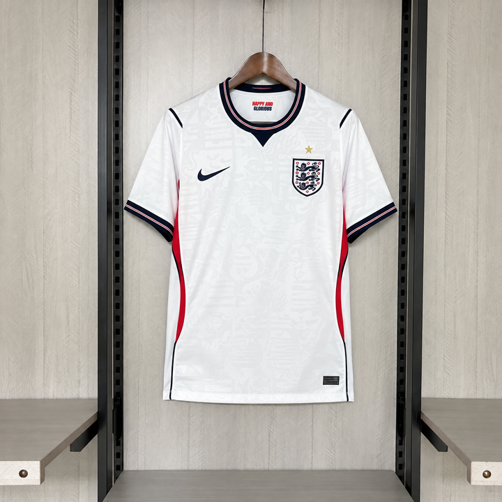Camisa Inglaterra Titular 26/27 Torcedor Masculina