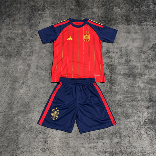 Kit Infantil Espanha Titular 26/27 Conjunto Unissex