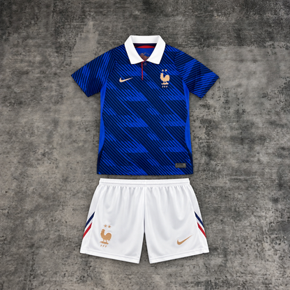 Kit Infantil França 26/27 Conjunto Unissex