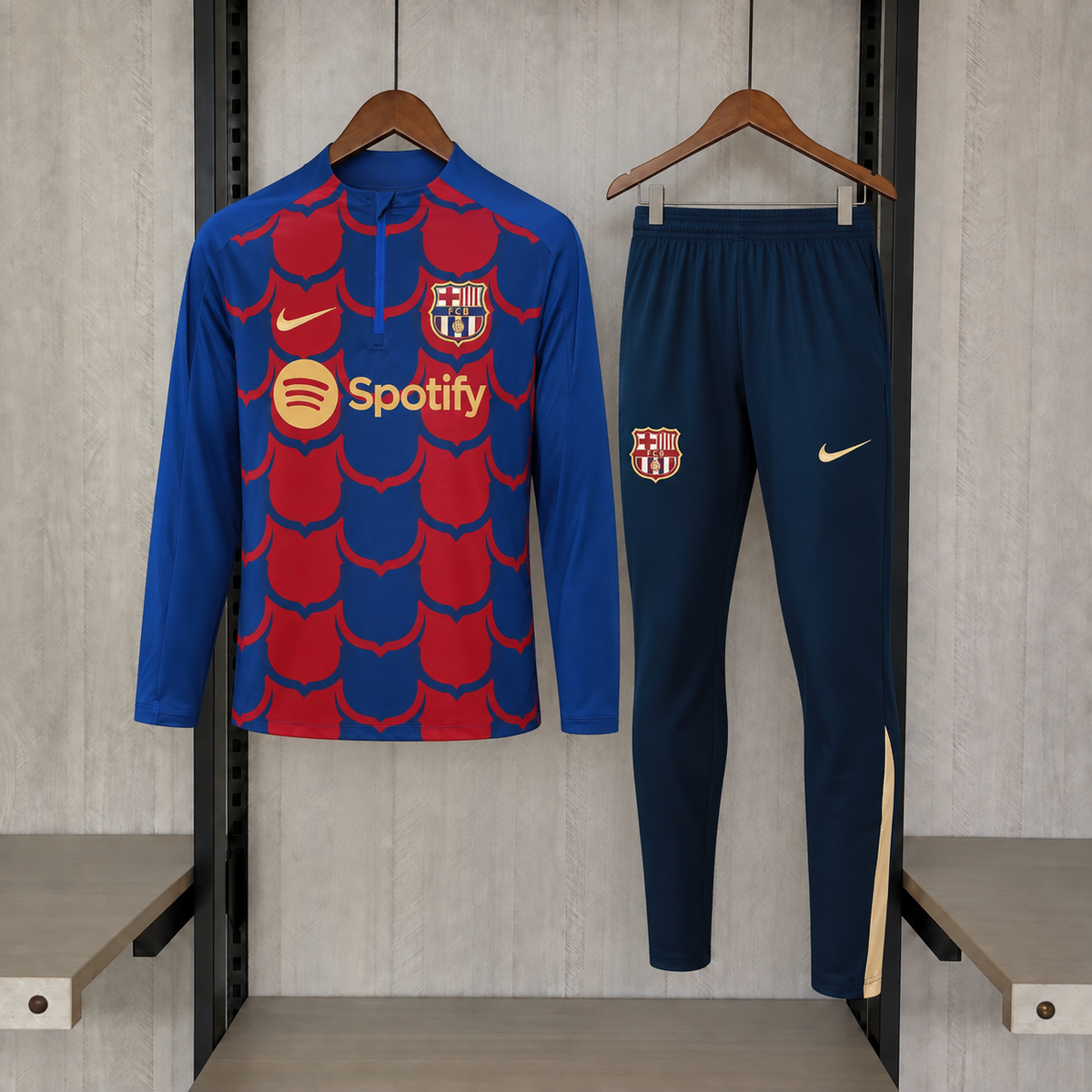 Conjunto Agasalho Barcelona 24/25