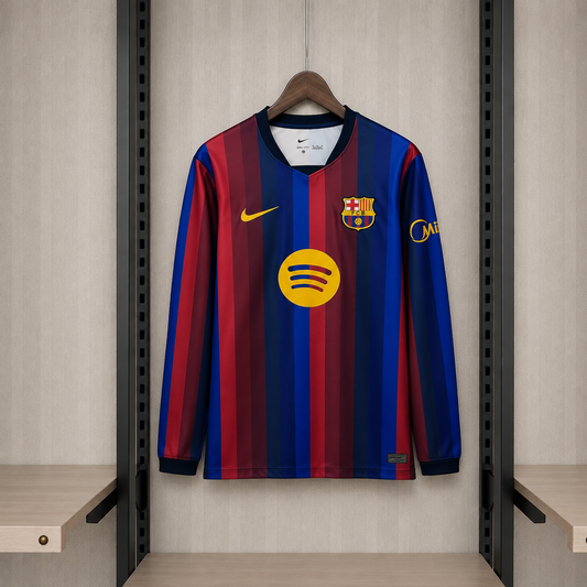Camisa Manga Longa Barcelona 26/27