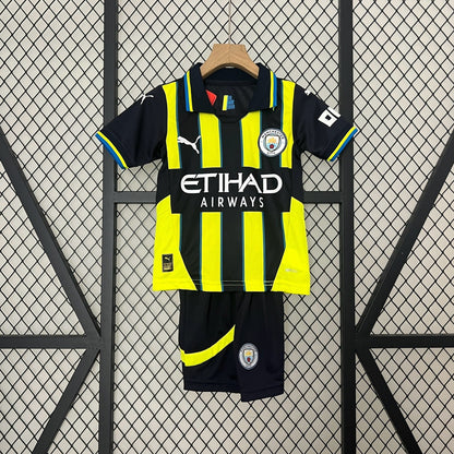 Kit Infantil Manchester City 24/25 Torcedor Unissex