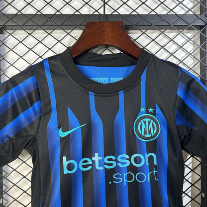 Kit Infantil  Inter de Milão 25/26 Conjunto Unissex