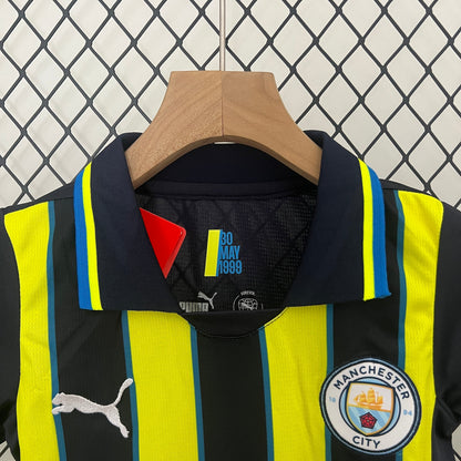 Kit Infantil Manchester City 24/25 Conjunto Unissex