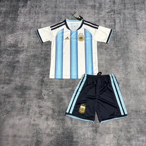 Kit Infantil Argentina 26/27 Conjunto Unissex