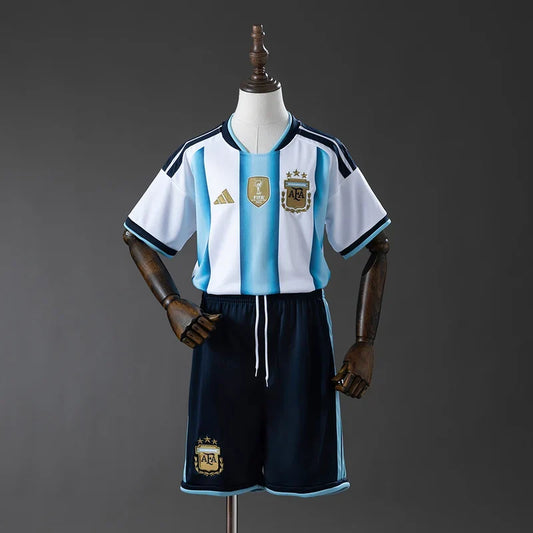 Kit Infantil Argentina 26/27 Conjunto Unissex