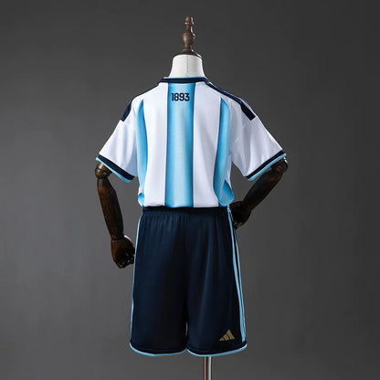 Kit Infantil Argentina 26/27 Conjunto Unissex
