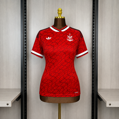 Camisa Flamengo uniforme 3 26/27 Torcedor Feminina