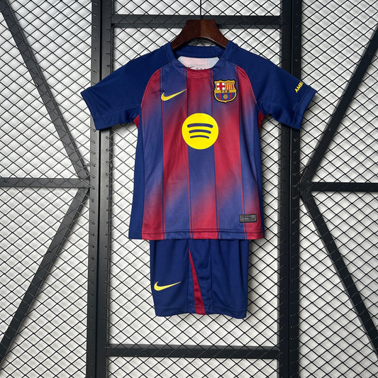 Kit Infantil Barcelona 25/26 Conjunto Unissex