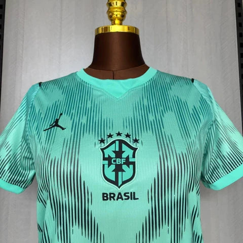Camisa Seleçao Brasileira Goleiro 26/27 Torcedor Feminina