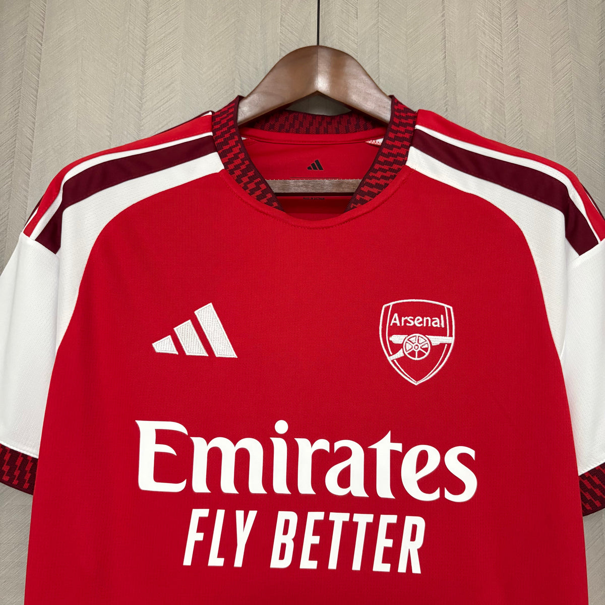 Camisa Arsenal Titular 26/27 Torcedor