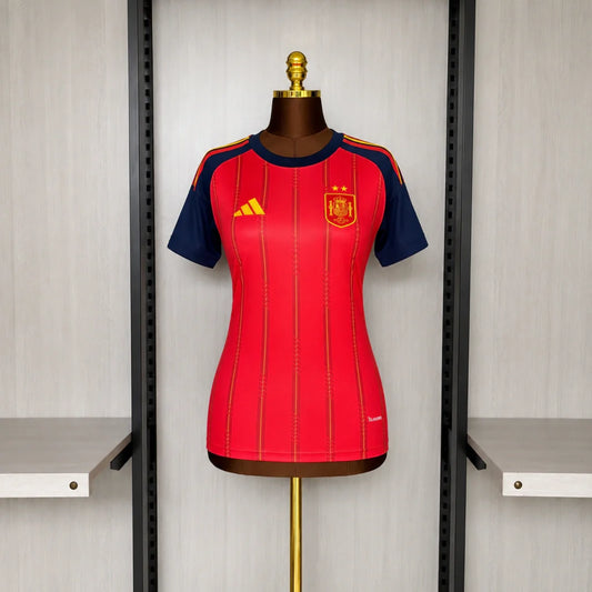 Camisa Espanha Titular 26/27 Torcedor Feminina