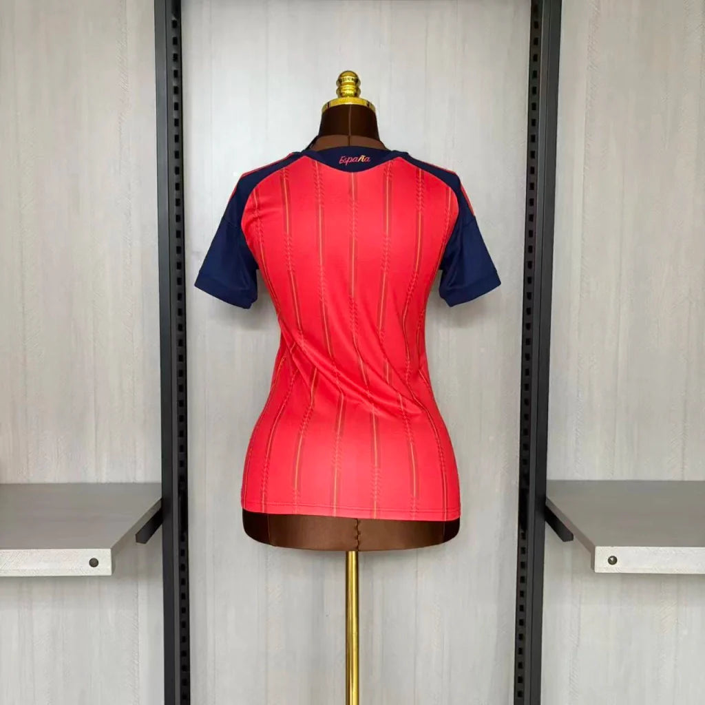 Camisa Espanha Titular 26/27 Torcedor Feminina