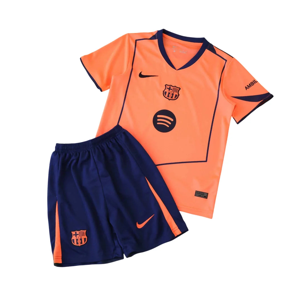 Kit Infantil Barcelona 25/26 Conjunto Unissex