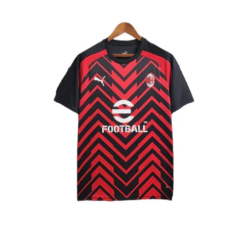 Camisa AC Milan 23/24 Pré Jogo