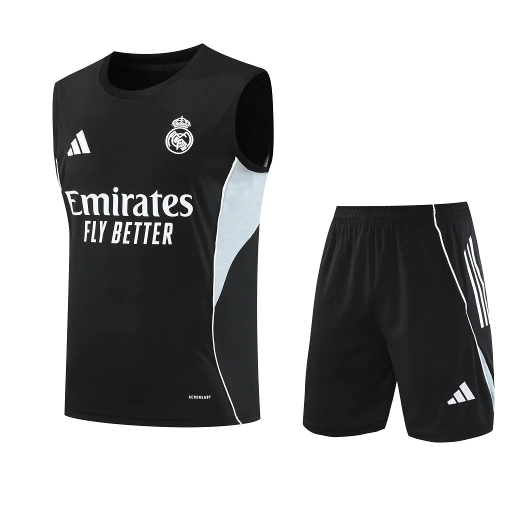 Kit Treino Regata Real Madrid 25/26 Adulto