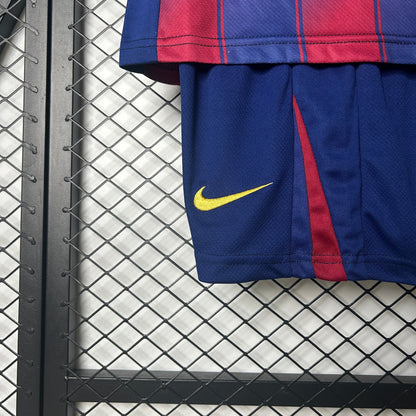 Kit Infantil Barcelona 25/26 Conjunto Unissex