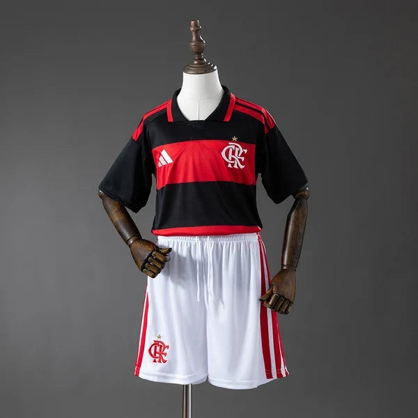Kit Infantil Flamengo Titular 26/27 Conjunto Unissex