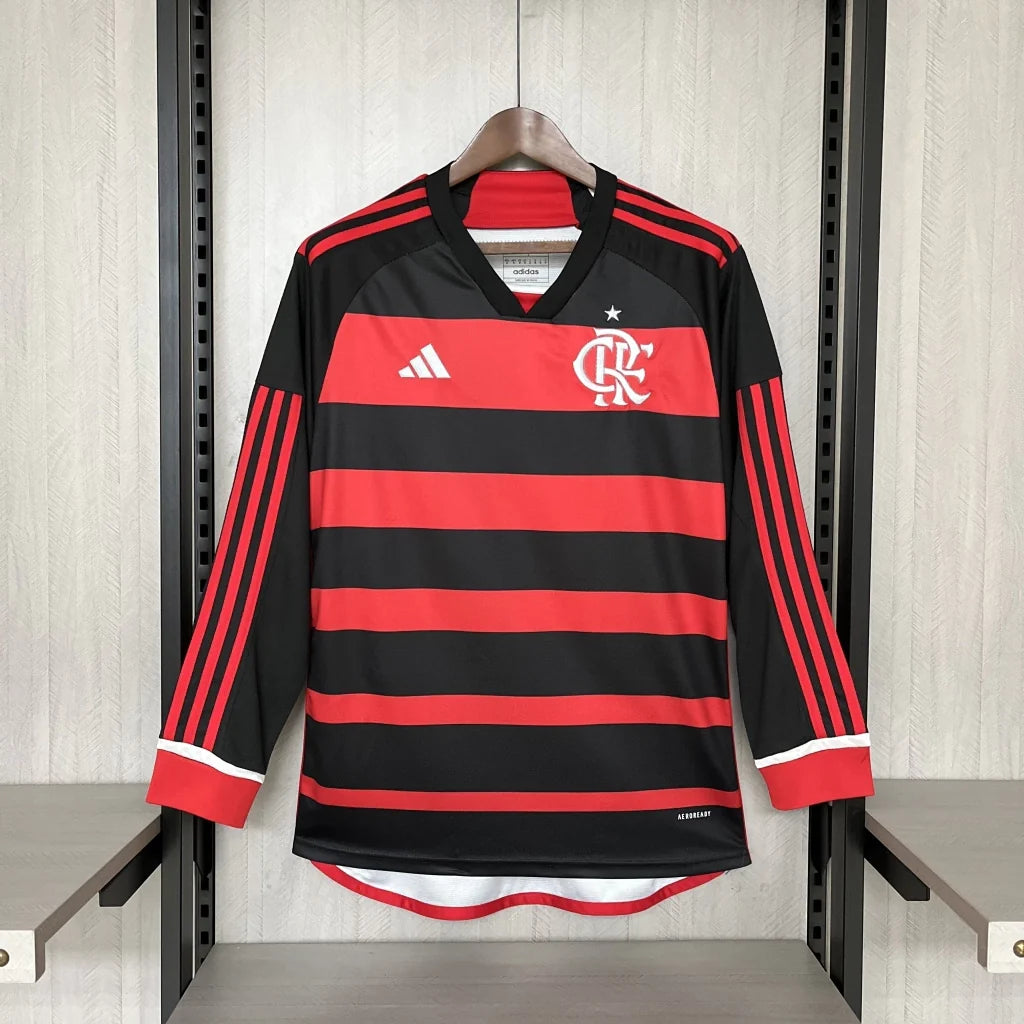 Camisa Flamengo Manga Longa 24/25 Torcedor