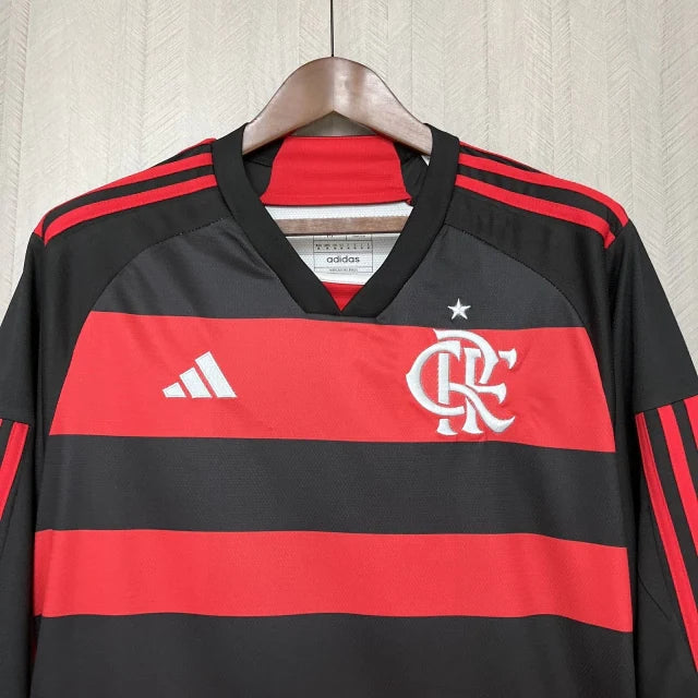 Camisa Flamengo Manga Longa 24/25 Torcedor