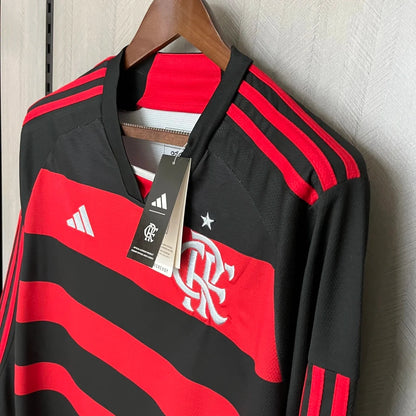 Camisa Flamengo Manga Longa 24/25 Torcedor