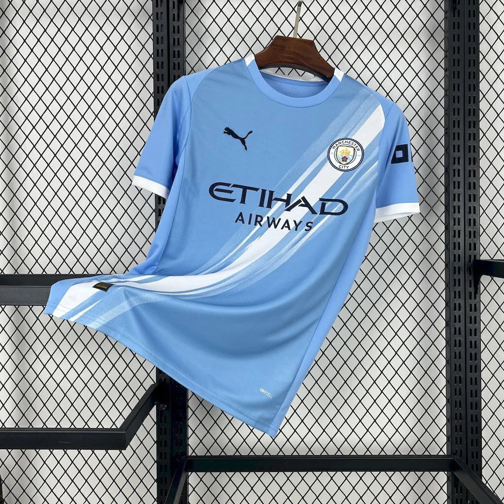 Camisa Manchester City I 2025/26 Torcedor Masculina