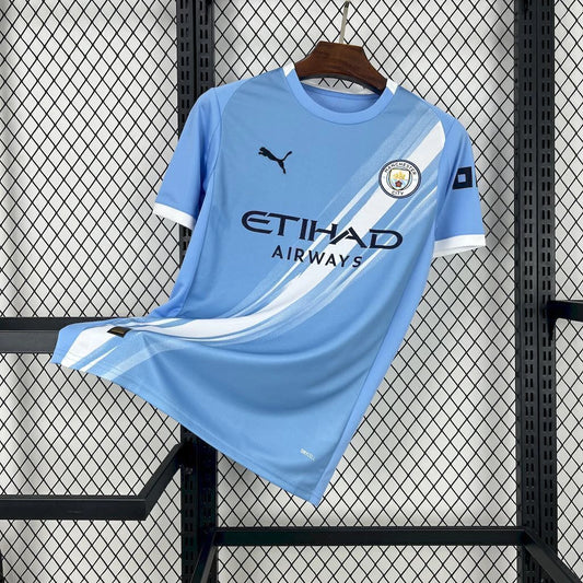 Camisa Manchester City I 2025/26 Torcedor Masculina