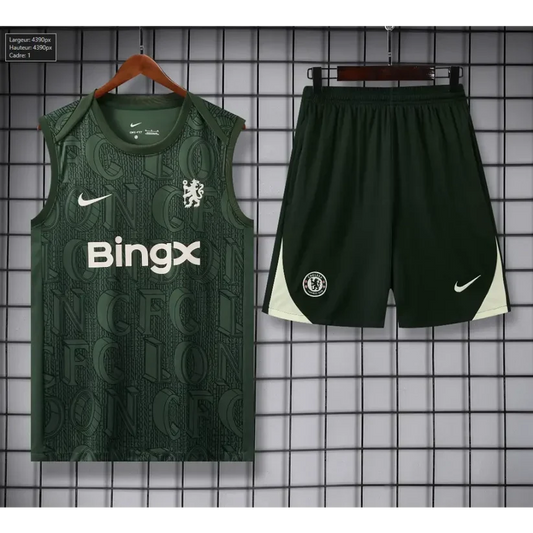 Kit Chelsea Pré Jogo 25/26 Adulto