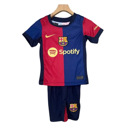 Kit Infantil Barcelona 24/25 Conjunto Unissex