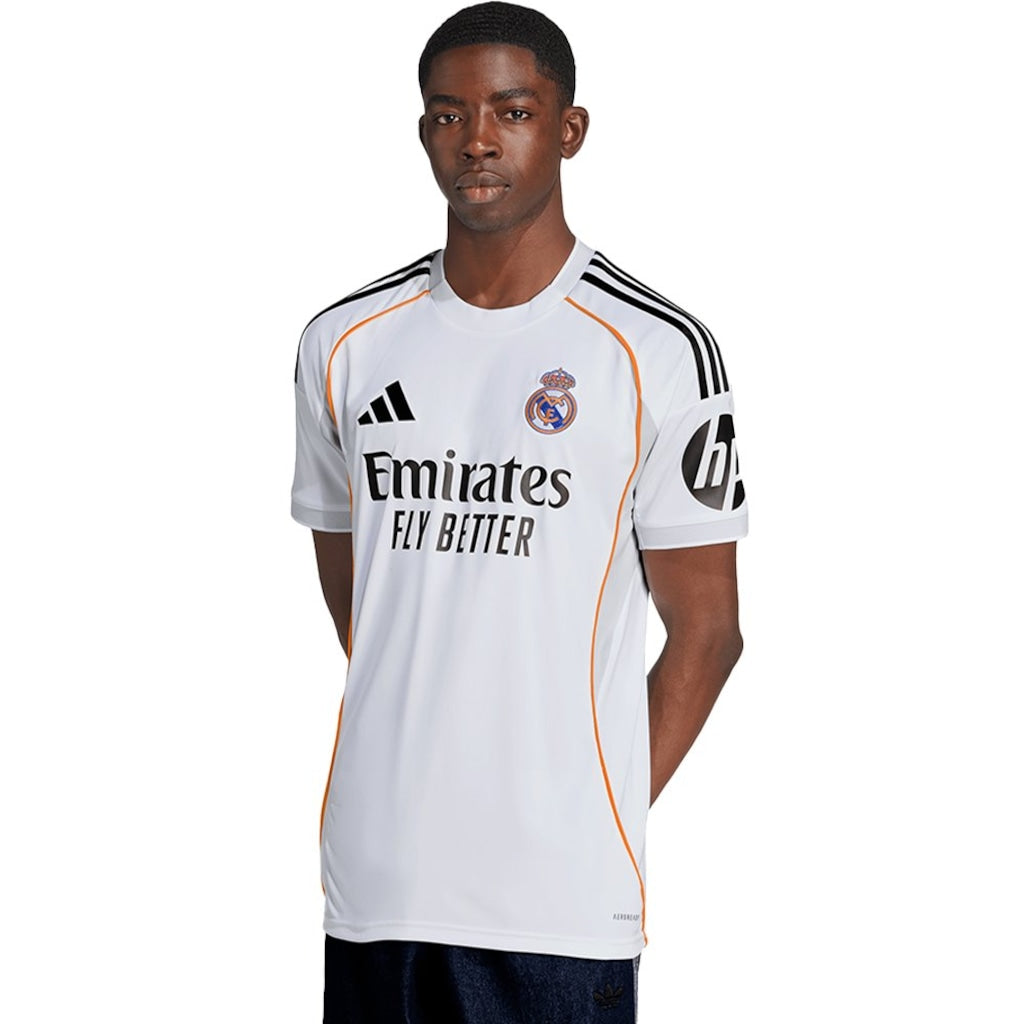 Camisa Real Madrid I 2025/26 Torcedor Masculina