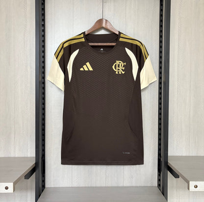 Camisa Flamengo Treino Marrom 26/27 Torcedor
