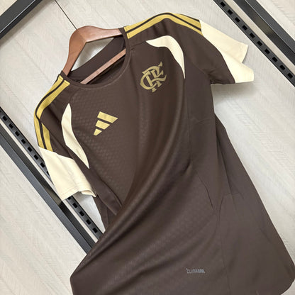 Camisa Flamengo Treino Marrom 26/27 Torcedor