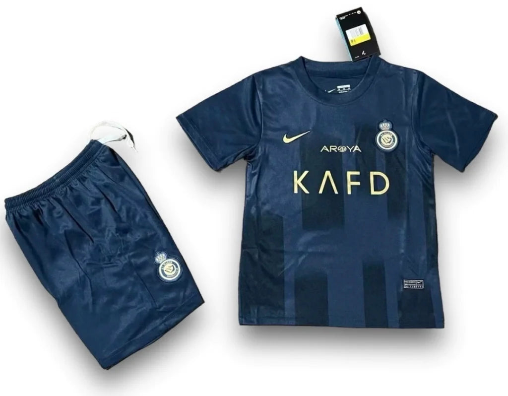 Kit Infantil Al-Nassr Reserva 23/24 Torcedor Unissex