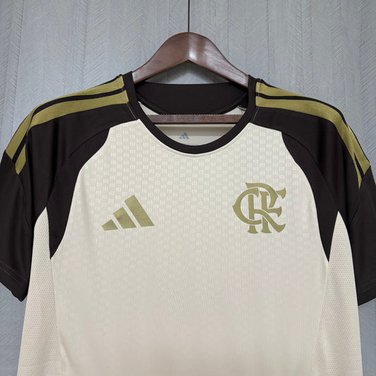 Camisa Flamengo Bege 26/27 Torcedor
