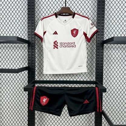 Kit Infantil Liverpool 25/26 Conjunto Unissex